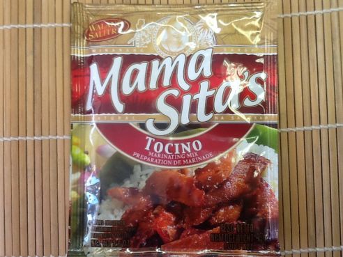 Tocino, Marinade fuer Grillfleisch, Mama Sita`s, 75g