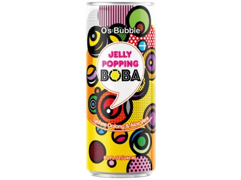 Jelly Popping Boba Getraenk Litschi, Os bubble, 240ml