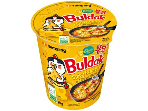 Huhn/Kaese Buldak CUP, Chicken/cheeze Flavour, Samyang, 70g