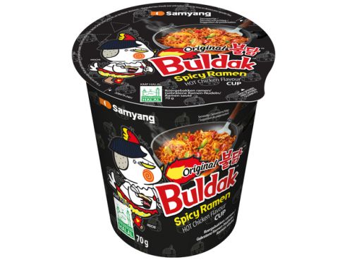 Scharfes Huhn Buldak CUP, Hot Chicken Flavour, Samyang, 70g