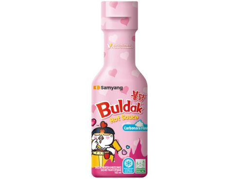 Buldak, Huhn Carbonara, hot chili sauce, Samyang, Korea, 200g