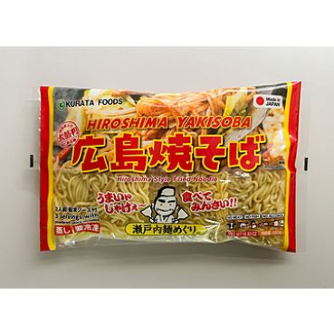 HIROSHIMA YAKISOBA WITH SAUCE, Kurata, 480g (3 Portionen), TK