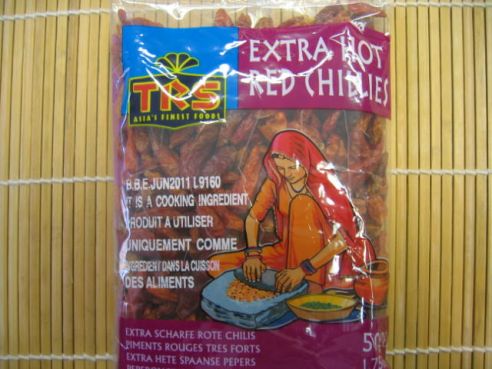 Chilies, getrocknet, extra hot, prik kee noo, TRS, 50g 1