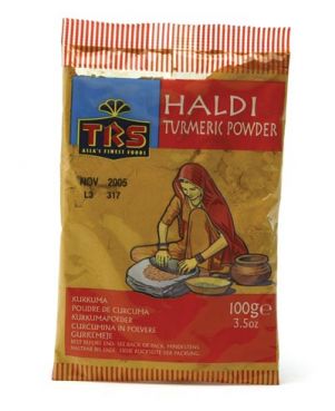 Kurkuma, Gelbwurz, Turmeric, Haldi, gemahlen, TRS, 100g