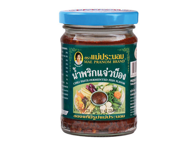Chili Paste mit fermentiertem Fisch, Mae Pranom, 228g