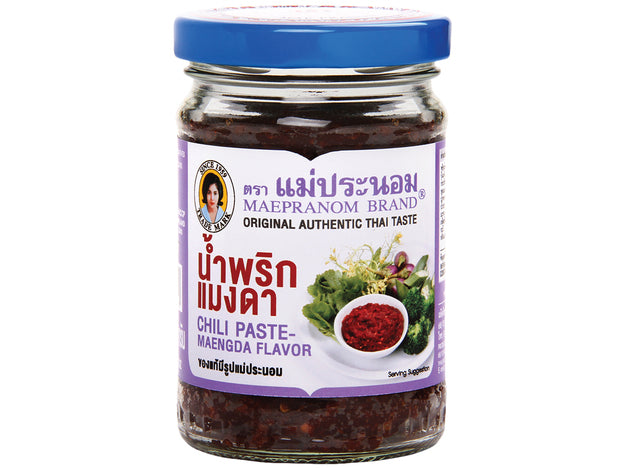 Chili Paste mit Maengda-Geschmack, Mae Pranom, 228g