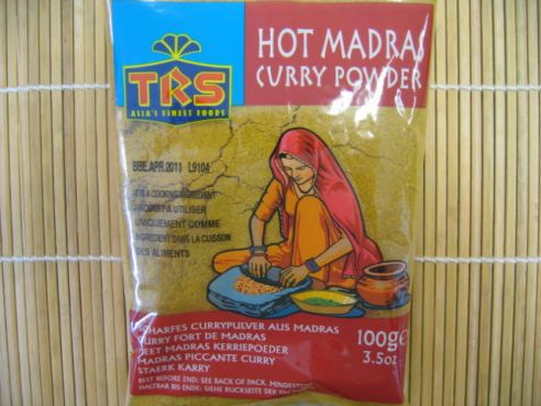 Madras Currypulver, scharf, TRS, 100g