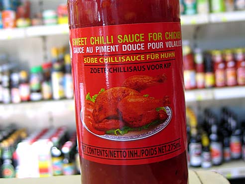 Chilisosse fuer Huhn, Cock Brand, 290ml/350g