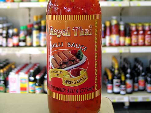 Chilisosse fuer Fruehlingsrollen, Royal Thai, 275ml