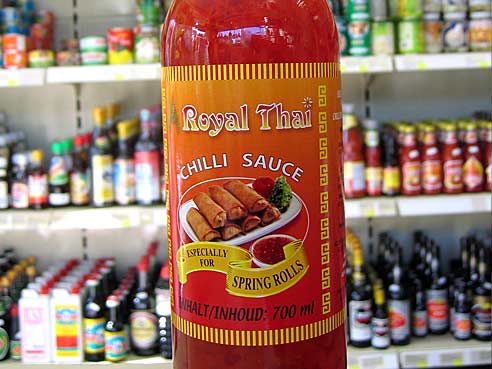Chilisosse fuer Fruehlingsrollen, Royal Thai, 700ml