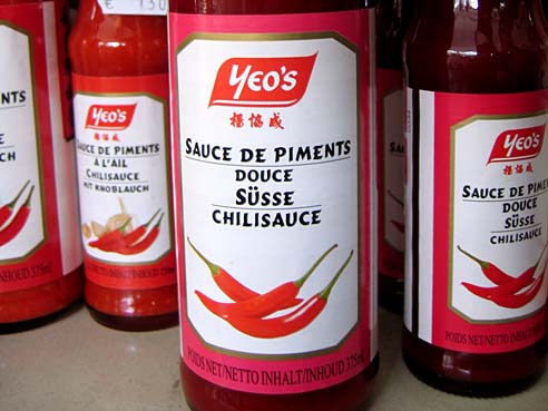 Süße Chilisosse, Yeo`s, 300ml