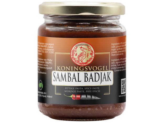 Sambal Badjak, Koningsvogel - Vanka Kawat, 280g
