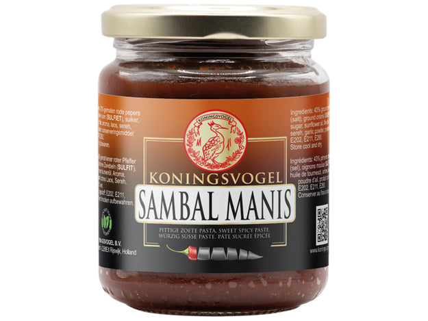 Sambal Manis, Koningsvogel , 280g
