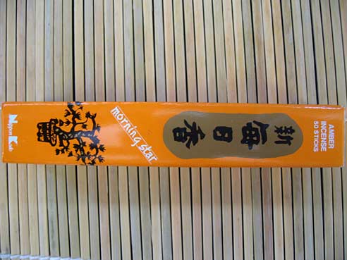 Räucherstäbchen, 50 St., 20g, Japan, Morning Star, Amber