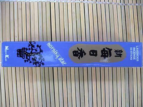 Räucherstäbchen, 50 St., 20g, Japan, Morning Star, Lawendel