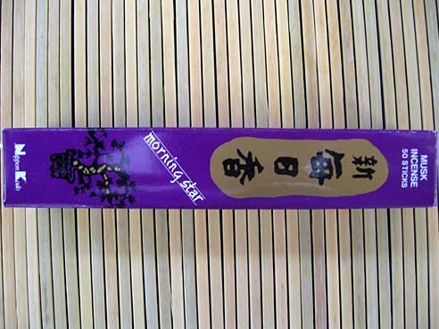 Räucherstäbchen, 50 St., 20g, Japan, Morning Star, Musk (Moschus)