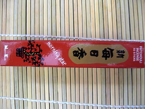 Räucherstäbchen, 50 St., 20g, Japan, Morning Star, Patchouli