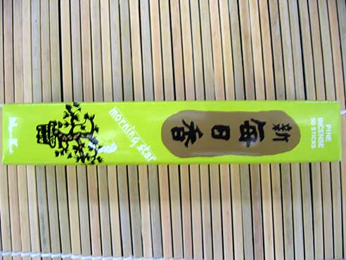 Räucherstäbchen, 50 St., 20g, Japan, Morning Star, Pinie