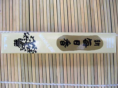 Räucherstäbchen, 50 St., 20g, Japan, Morning Star, Vanille