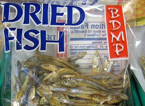 Anchovis, getrocknet, gross, BDMP, 100g