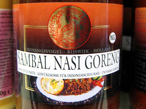 Sambal Nasi Goreng, Koningsvogel, 360g