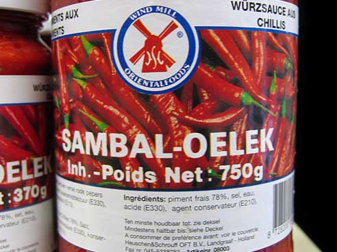 Sambal Oelek, Windmill - H&S, 750g