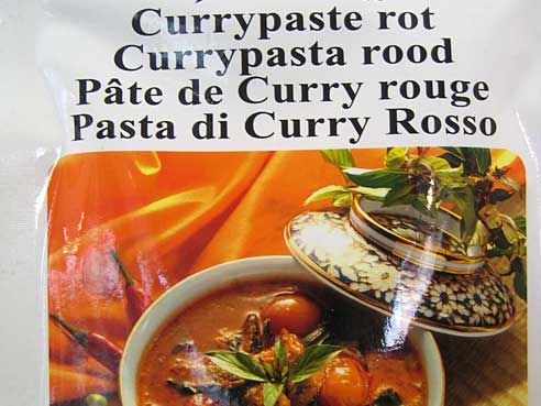 Thailändische Currypaste Rot, Lobo, 50g