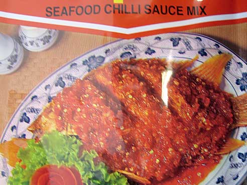 Chillisossenmischung fuer Fisch und Meeresfruechte, Lobo, 75g