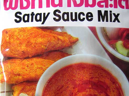 Sate Sossenmischung (Erdnusssosse), Lobo, 50g