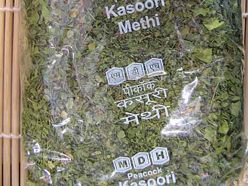 Bockshornklee Blaetter, Kasuri Methi Leaves, MDH, 100g