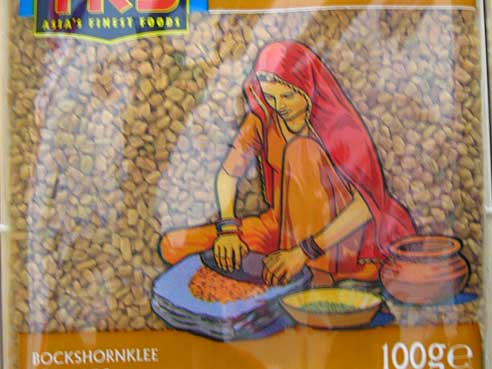 Bockshornklee Samen, Methi Seeds, TRS, 100g