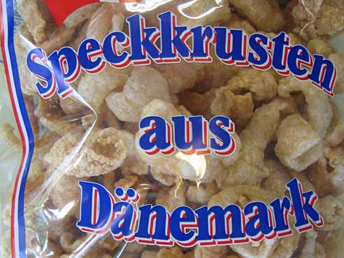Speckkrusten geroestet, salzig, 50g