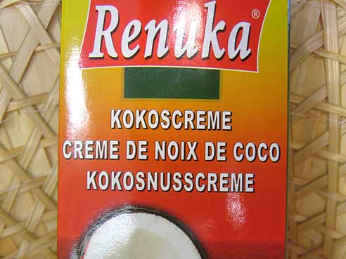 Kokoscreme, Renuka, fest,  200g