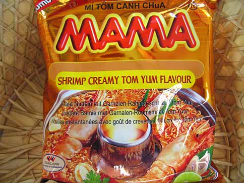Shrimp Creamy Tom Yum, Jumbo Pack, Mama Thai Food, 20x90g