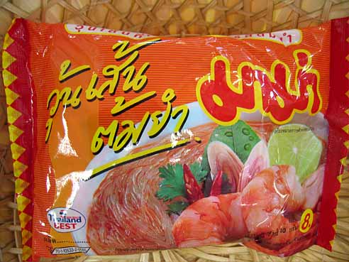 Tom Yum Gung, Glasnudeln, Mama Thai Food, 30x40g
