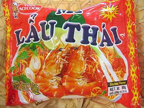 Garnelen Aroma, Mi Lau Thai, Tom Yum, Vina Acecook,  1x83g