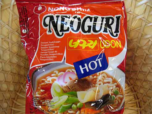 Neoguri Hot, Nong Shim,  1x120g