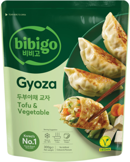 Gyoza Dumplings, Tofu&Gemüse, vegan, Bibigo, 300g