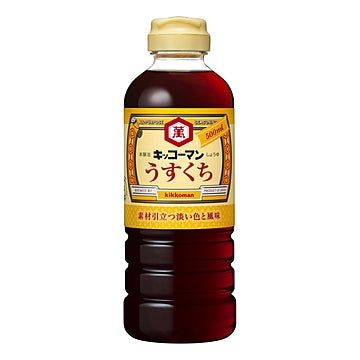 Sojasosse, hell,  Kikkoman, Usukuchi Shoyu, 500ml, PET-Flasche