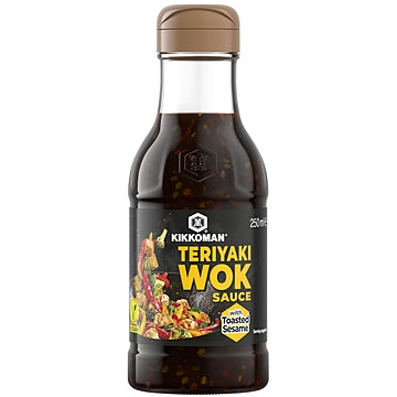 Teriyaki Sosse mit geröstetem Sesam, Kikkoman, 250ml