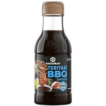Teriyaki BBQ Sosse Korean Style, Kikkoman, 250ml