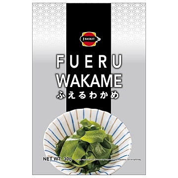 Seetang getrocknet, Fueru Wakame, J-Basket, 30g