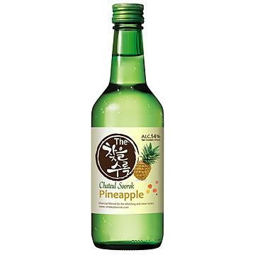 Soju, Pineapple (Ananas), Alk. 14 % VOL., 360ml, THE CHATEUL SOOROK