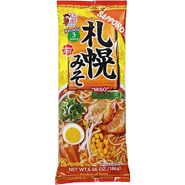 Sapporo Miso Ramen, Itsuki, 186g (2 Portionen)