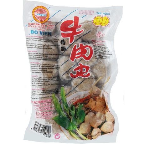 Asia-Rindfleischbällchen, ohne Sehne, Lakovo, 500g