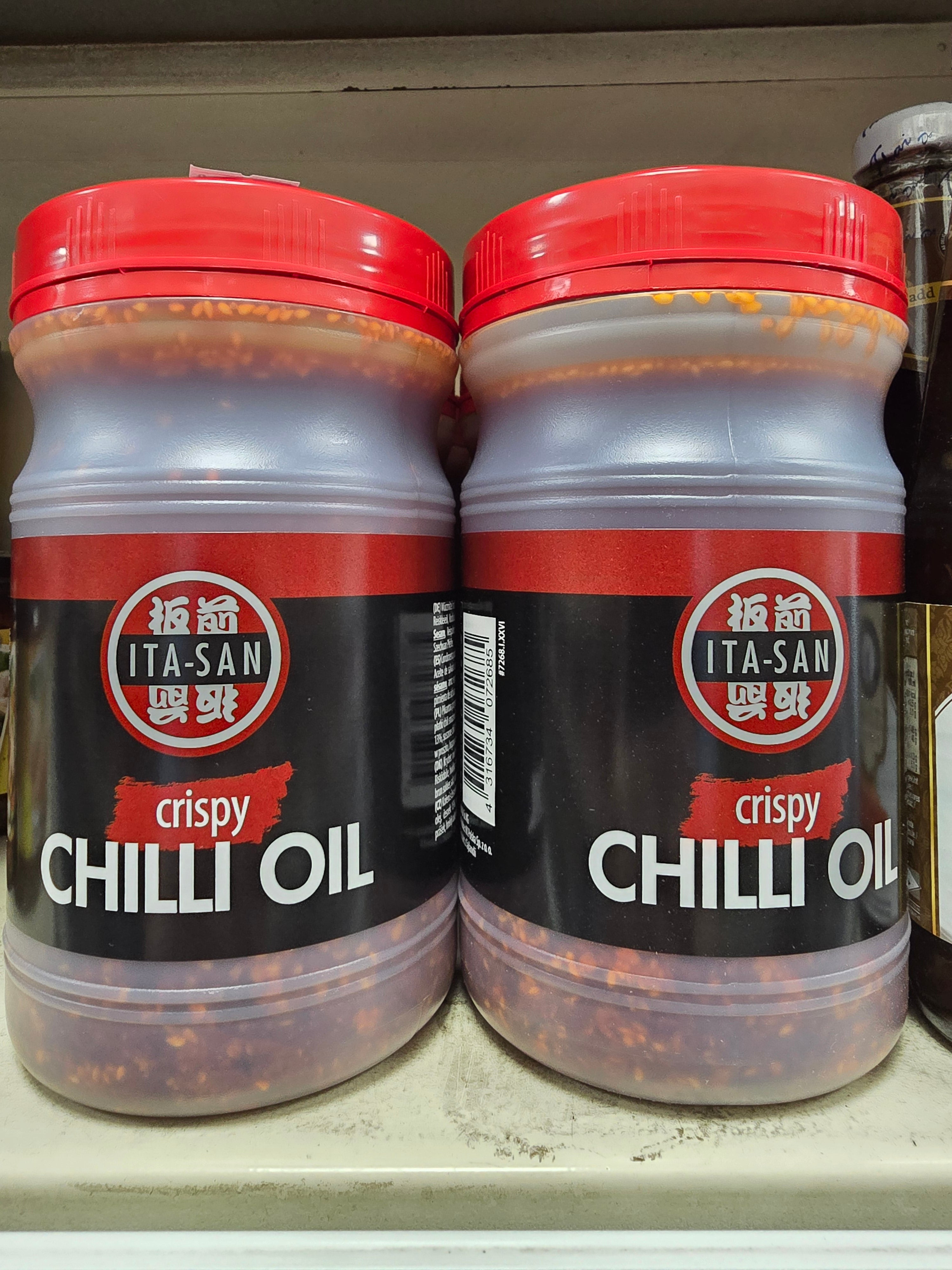 Crispy Chili Oil, ITA-SAN, 900g, Big Size 1