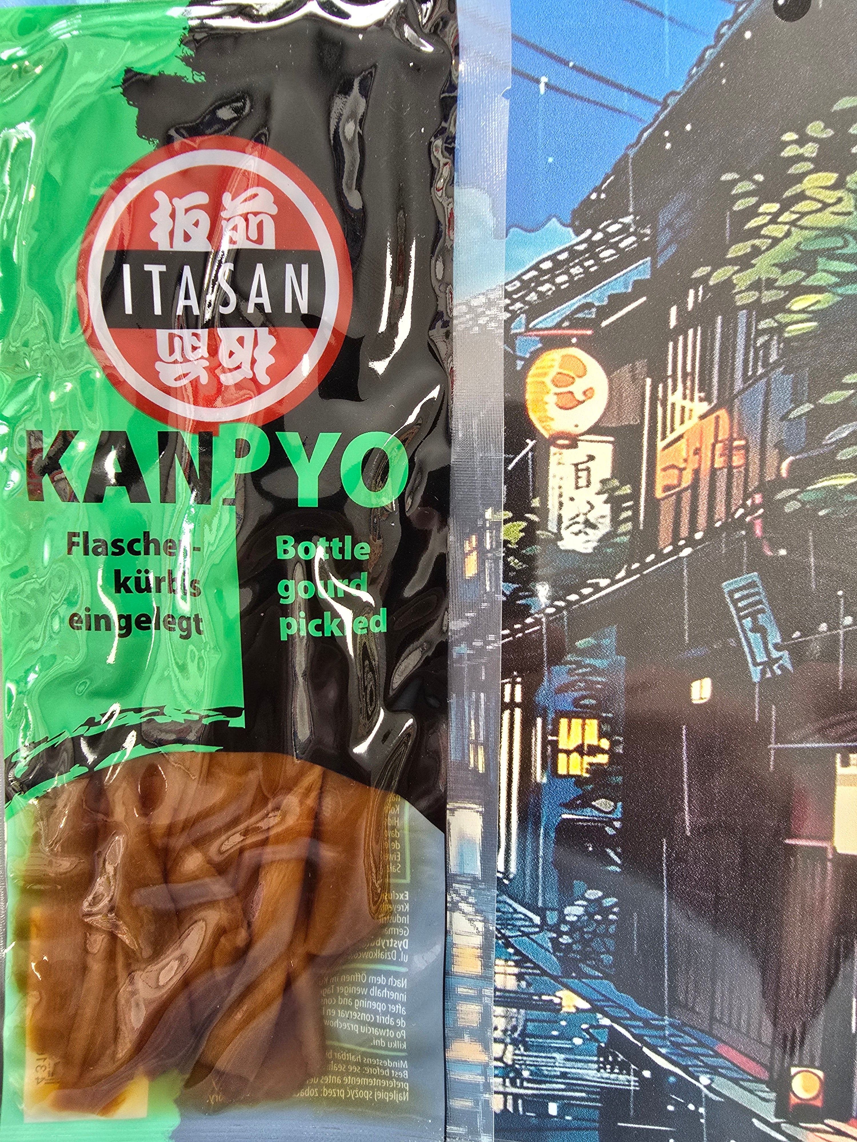 Kanpyo, eingelegte Flaschenkürbisstreifen, ITA-SAN, 100g 1