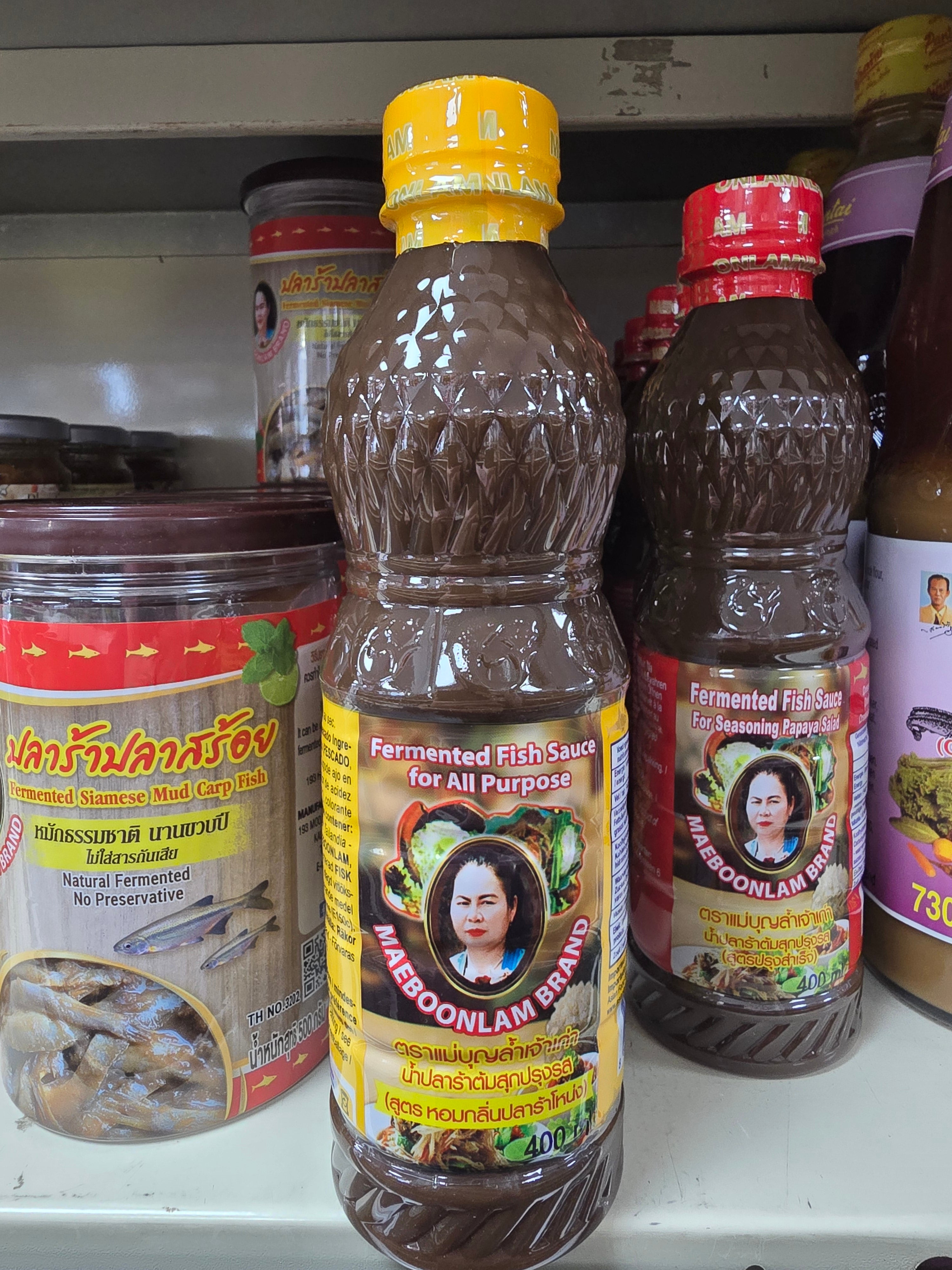 Maeboonlam, fermentierte Fischsosse, All Purpose, 400ml